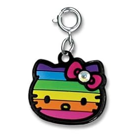 CHARM IT! Hello Kitty Rainbow Stripe Charm