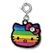 CHARM IT! Hello Kitty Rainbow Stripe Charm