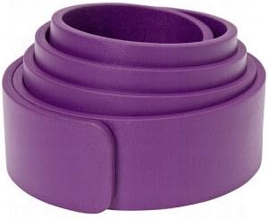 The White Ball Men's Genuine Italian Leather 35mm Strap