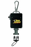 Gear Keeper RT3-0092 Locking Large Flashlight and Camera Retractor Stainless Steel Snap Clip Mount with Q/C-II Split Ring Accessory