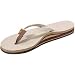 Womens Rainbow Sandals Womens Hemp Double Stack Narrow Strap