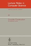 Compiler Construction