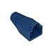 Electronics : 100 x Blue RJ45 Strain Relief Boots - Cat5,Cat5e, Cat6 Patch