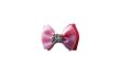 Dog Barrette Bow - Flower - Pink - 6 per pack