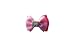 Dog Barrette Bow - Flower - Pink - 6 per pack