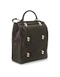 Pineider Tri-Bag Multi-level Closure Leather Bag