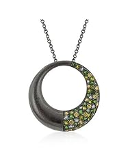 Black Rhodium Hooplet Pendant