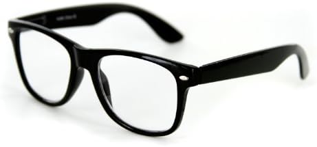 Aloha EyewearAloha Eyewear Wayfarer Large Geek-Chic Designer Fashion Reading Glasses for Youthful Men who Read in Style.