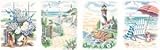 9 X 12 Pencil-Beach Scene Assortment (4)