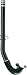 Cressi Uni Schnorchel Gringo, schwarz, EG266000