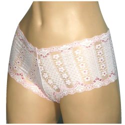 Women's 12-pack Lace Hipster Panties - 6 Assorted Colors per pack