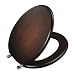 KOHLER K-4622-F2 Iron Works Tellieur Elongated Toilet Seat, Black Forest