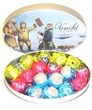 Venchi Tartufi in Winter Scene Vintage Tin