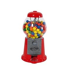 Retro Kaugummi Automat CHEWING GUM rot - 23cm gro�