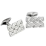 Sterling Silver Celtic Knot Cufflink