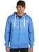 Marc Ecko Unltd. Big Brand Zip Hoodie (2XL, Marina Blue)
