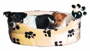 Trixie 37012 Charly Bett 50 &times; 43 cm, schwarz / beige