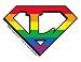 Rainbow Diamond Cut Lesbian Pride - Sticker / Decal