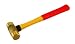 Tools & Hardware : Solid-Brass 16 Oz Hammer - Fiberglass Handle with Soft-Grip