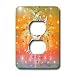Cindy Thorrington Haggerty Other Spirit Beauties - Butterfly of Healing - Light Switch Covers - 2 plug outlet cover