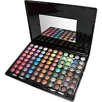 Shany Eyeshadow Palette, Bold and Bright Collection, Metallic, 88 Color