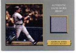 2006 Topps Turkey Red Relics #AJ Andruw Jones JSY - Atlanta Braves (Piece of Authentic Jersey) (Baseball Cards)