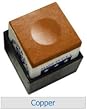 Silver Cup Pool / Billiard Table Cue Chalk Copper 1 Dozen