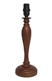 Tadpoles Basics Natural Wood Lamp Base - Cognac