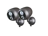 Mr Beams MB360 Wireless LED Spotlight with Motion Sensor and Photocell - Weatherproof - Battery Operated - 140 Lumens