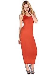 Tank Polyester/Rayon Party Dress/Maxi Dress 
