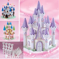 WILTON ROMANTIC CASTLE DISPLAY SET 32PC 301-910