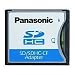 Panasonic SD/SDHCメモリーカード用CFアダプター BN-CSDACP3