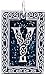 Celtic Letter Y Silver Tone Pewter Pendant Necklace