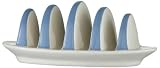 Blue & White Ceramic Cornish Breakfast Dining Table 4 Slice Toast Rack  from Premier Housewares