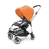 Bugaboo Bee Stroller and Canopy - Tangerine