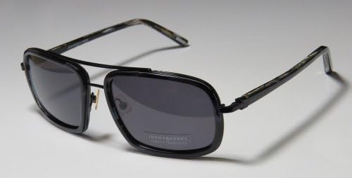new season & genuine - designer/brand: JHANE BARNES style/model: 926 frame color: BLACK/BLUE/HORN lenses: GREENISH GRAY FASHIONABLE SUNGLASSES/SUN GLASSES/EYEWEAR - for men/womens/unisex