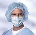 Standard Procedure Mask - With Ear Loops, Blue, Latex-Free, 6 box / Case, 300 Unit / Case