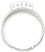 Blue Moon Tokens Metal Charm Rings 6/Pkg-Silver 5-Loops
