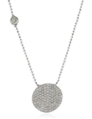 Phillips Frankel "Affair" White Gold Infinity Diamond Bezel Chain Necklace