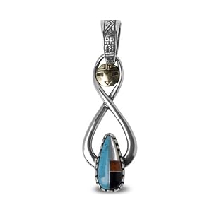 Roderick Tenorio Reversible Channel Inlay Pendant