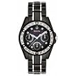 Bulova #98R111 Women's Two Tone Black IP Multi Function Watch