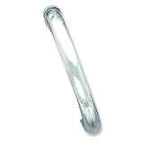 Sterling Silver 9mm Hinged Bangle