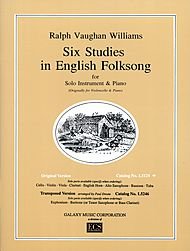 Ralph Vaughan Williams: Six Studies in English Folksong, for bassoon