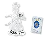 VOLUNTEER Wings & Wishes Angel Pin