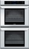 Thermador Masterpiece Series: ME302E 30'' Double Electric Wall Oven with 4.7 cu. ft. True Convection
