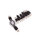 6 in 1 USB Adapter Travel Kit Cable to Firewire IEEE 1394