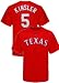 Texas Rangers Ian Kinsler Player name and number Official tee, Size= Large