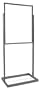 Deluxe 22" x 28" Bulletin Sign Holder w/ Rectangular Tubing Base