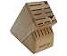 Wusthof 17 Slot Beechwood Knife Block 7267-1