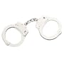 Professional Nickel Finish Double Locking Handcuffs